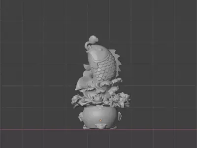 free carp Free 3D print model