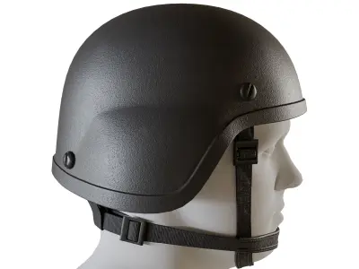 HighCom Striker ULACH IIIA helmet Low-poly 3D model