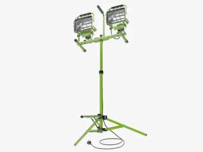 Halogen Work Light 2 3D model