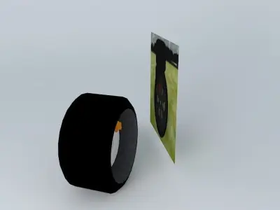  Wheels tyre NEG Free 3D model