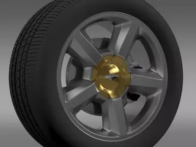 Chevrolet Suburban LTZ 2007 3D model