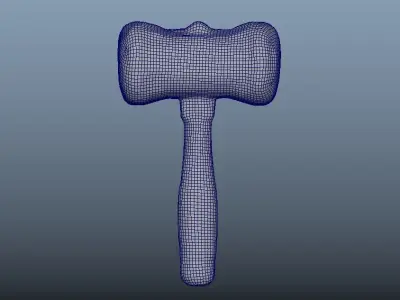 Hammer Old Vintage Prop 3D model