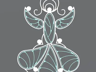 Christmas Angel Free 3D print model