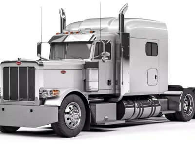 Peterbilt 389 Sleeper Cab 2018 3D model