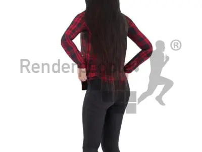 Naomi Animated 002 Standing