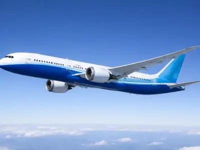 Boeing 787 Dreamliner Passenger Aircraft Widebody Jet 3D model