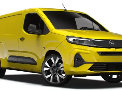 Opel Combo e Van LWB 2024 3D model