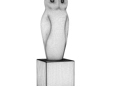 Owl Figure 3D model