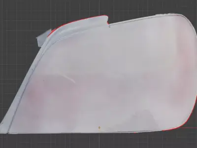 Subaru Tail Light Lamp Combination 84201FE020 3D SCAN 3D model