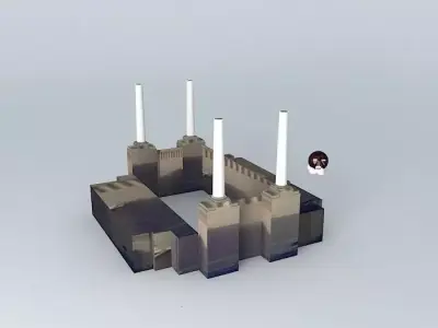 Pink Floyd Album Cover: Animals Free 3D model