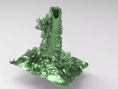 Cave Fern Tree 3D model