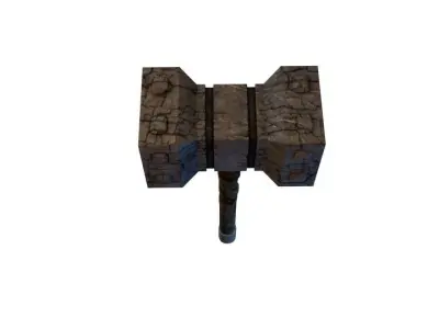 Mjlnir Hammer 3D model