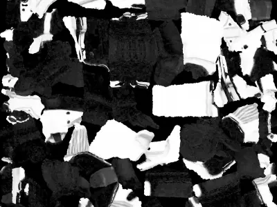 Brown Pistol 3D model 2