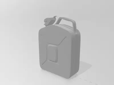 Fuel Jerry can Free 3D print model