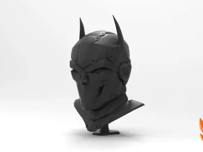 Zortrax Mask from batman beyond ready to 3d print 3D model