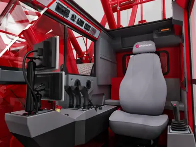 Manitowoc MLC100-1 Crawler Crane 3D model