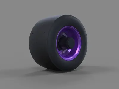 Sport wheel 2 3D model