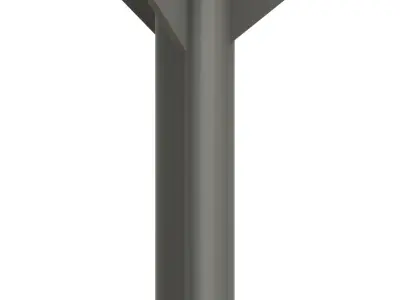 SwordFish Hybrid Turbine Rocket Ballistic Missile 3D model