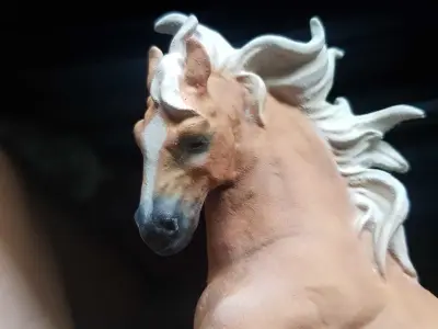 Running horse sculpture 3D print model