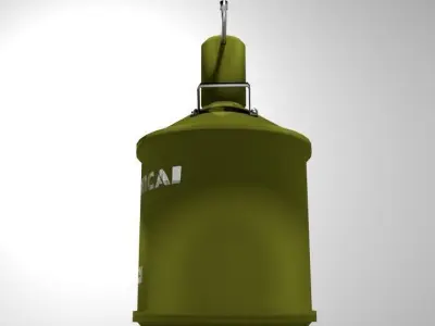 Landmine Chemical gas mine 3D model