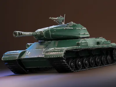 Old Tank 3D model