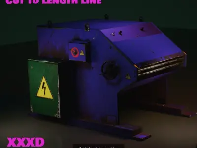 Machine tools 3D Model Pack
