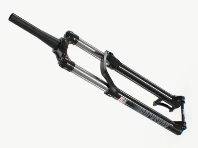 Front suspension Fork Low-poly 3D model