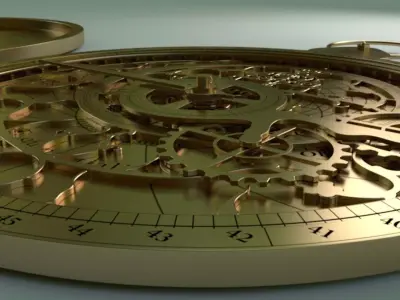 Astrolabe Hyperrealistic 3D model