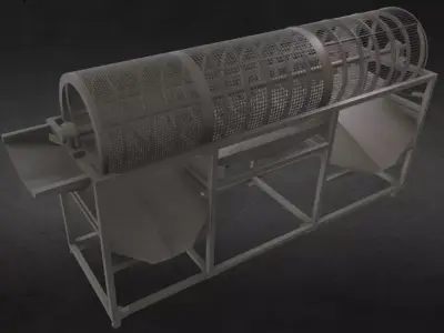 Screw conveyor 3D model get