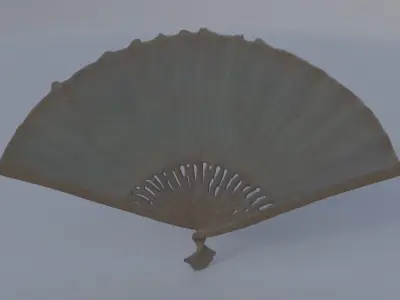 Pearl-Handled Fan 3D model