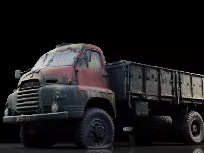 Military General Service Vehicle 3D model