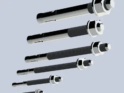 Anchor bolt Free 3D model