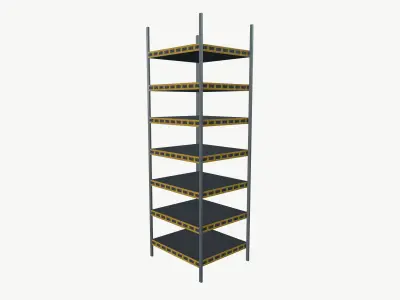 Storage Racks 3D model