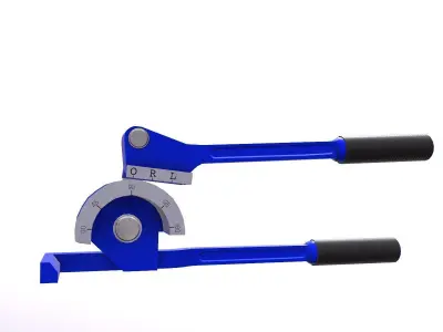 Pipe Bender low Poly Low-poly 3D model