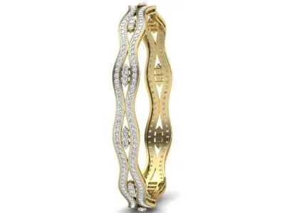 Stylish antique bracelet  3D print model