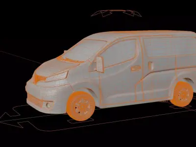 Nissan NV 200 3D model