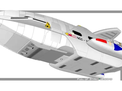 Star Trek - Condor Class early warning runabout 3D print model