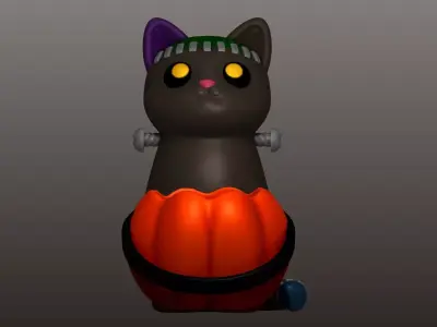 FrankenCat 3D print model