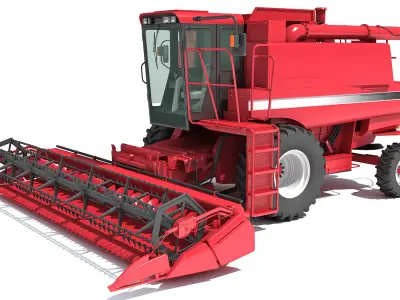 Combine Harvester 3D Models 3D model purchase