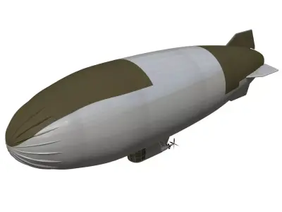 Airship E24 3D model