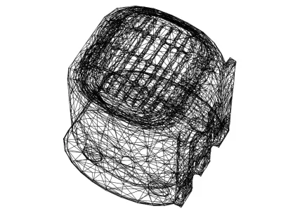 Air Purifier STL OBJ FBX File 3D Printable 3D print model