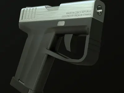 Kevin handgun Free low-poly 3D model