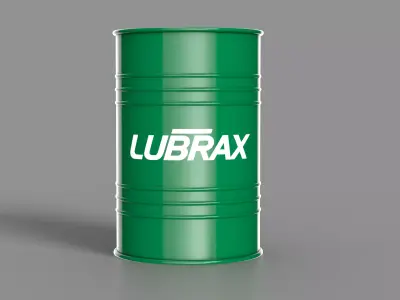 Realistic Lubrax Barrel 3D Model Low-poly 3D model