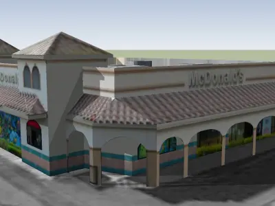 McDonalds 3D model