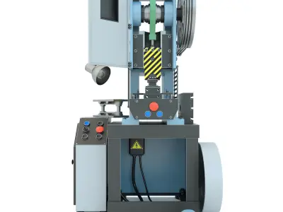 Machine tool mechanical press K2118B 3D model