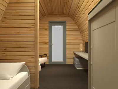 Camping Pod  3D model