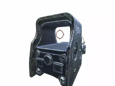 EoTech Holographic Weapon Sight Free 3D model