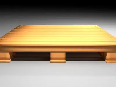 Pallet - CP3 Block 3D model