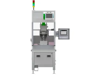3D CAD drawings of bearing press machine designed 3D model