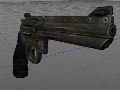 Revolver 3D model 20